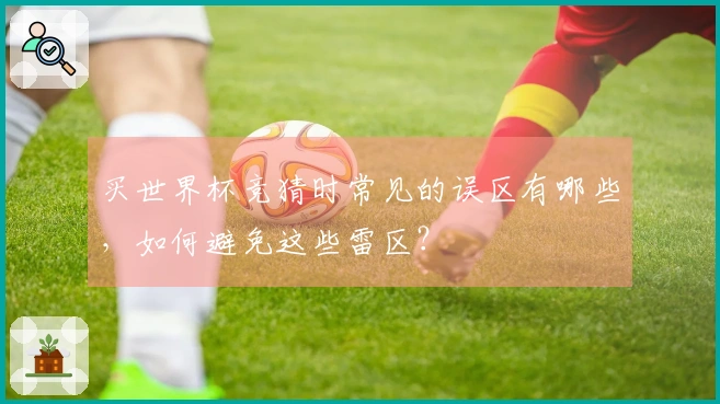 买世界杯竞猜时常见的误区有哪些，如何避免这些雷区？