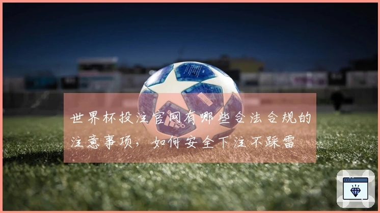 世界杯投注官网有哪些合法合规的注意事项，如何安全下注不踩雷